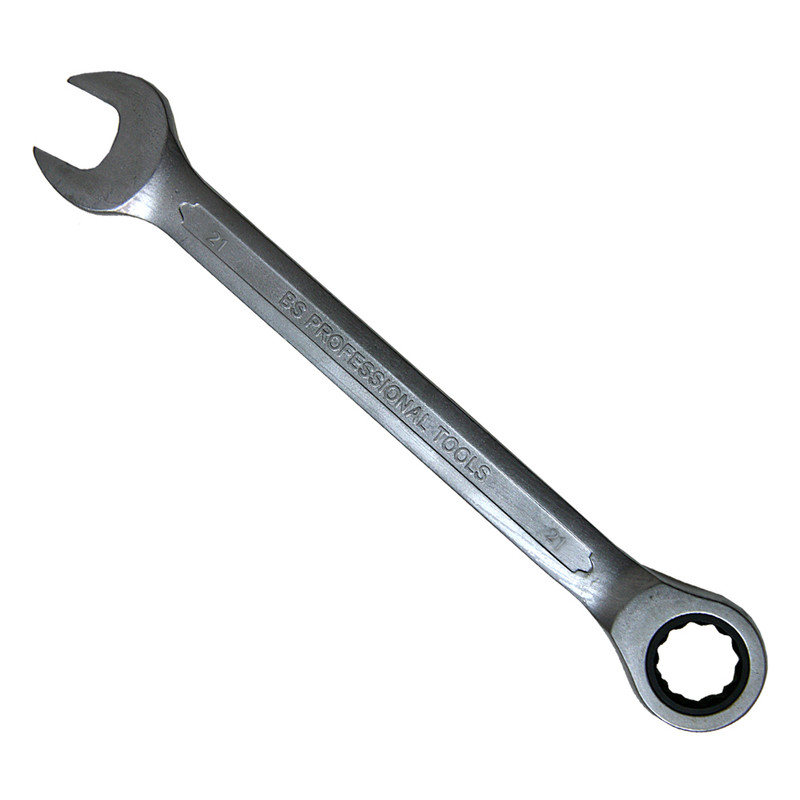 آچار یکسر رینگ جغجغه ای بی اس  مدل 210 سایز 21 میلیمتر