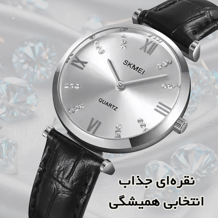 ساعت مچی عقربه ای زنانه اسکمی مدل 2180 SIBK