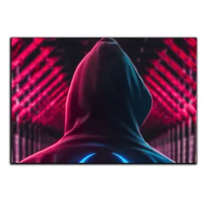 تابلو شاسی بکلیت طرح نئون و تنهایی مدل SH-S5562