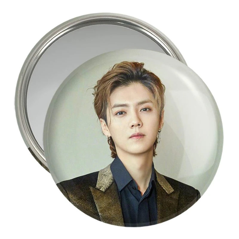 آینه جیبی خندالو مدل لوهان گروه اکسو EXO  کد 13529