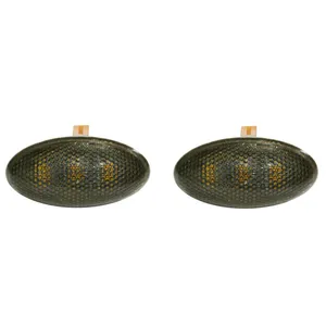 چراغ راهنما گلگیر خودرو وارون مدل P-660-BLK-SMD مناسب برای پژو 207 بسته 2 عددی