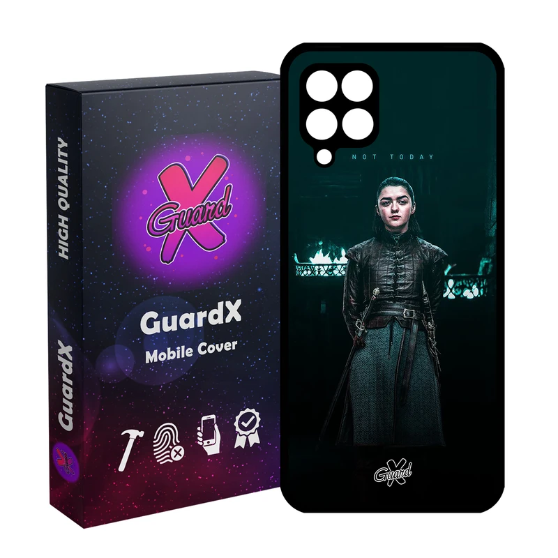 کاور گارد ایکس طرح آریا مدل Glass10421 مناسب برای گوشی موبایل سامسونگ Galaxy A12/M12/F12