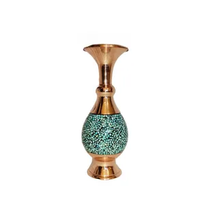 گلدان فیروزه کوبی مدل صراحی کد 16