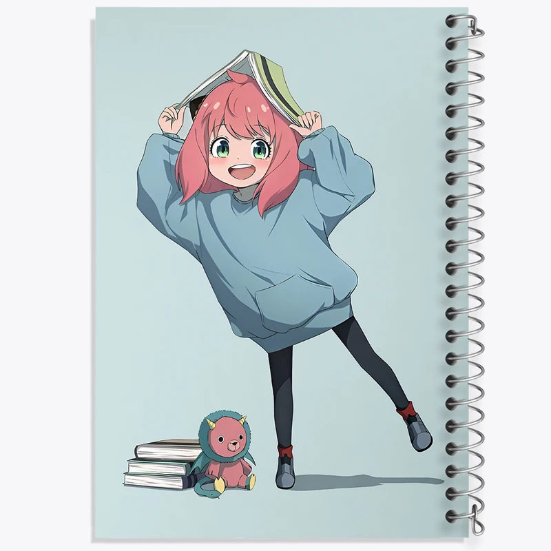 دفتر لیست خرید 50 برگ خندالو طرح آنیا انیمه اسپای ایکس کد N4663