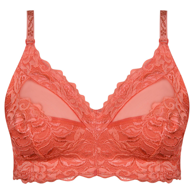 سوتین زنانه ماییلدا مدل بدون فنر کد 5036 رنگ گلبهی