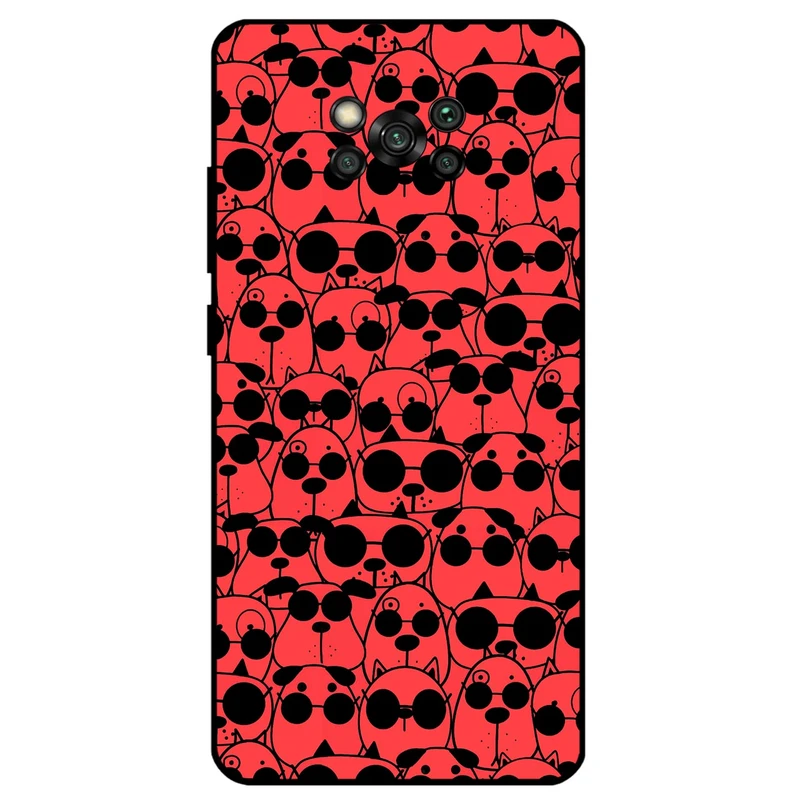 کاور مگافون طرح سگ مدل 8154 مناسب برای گوشی موبایل شیائومی Poco X3 / X3 NFC / X3 Pro 