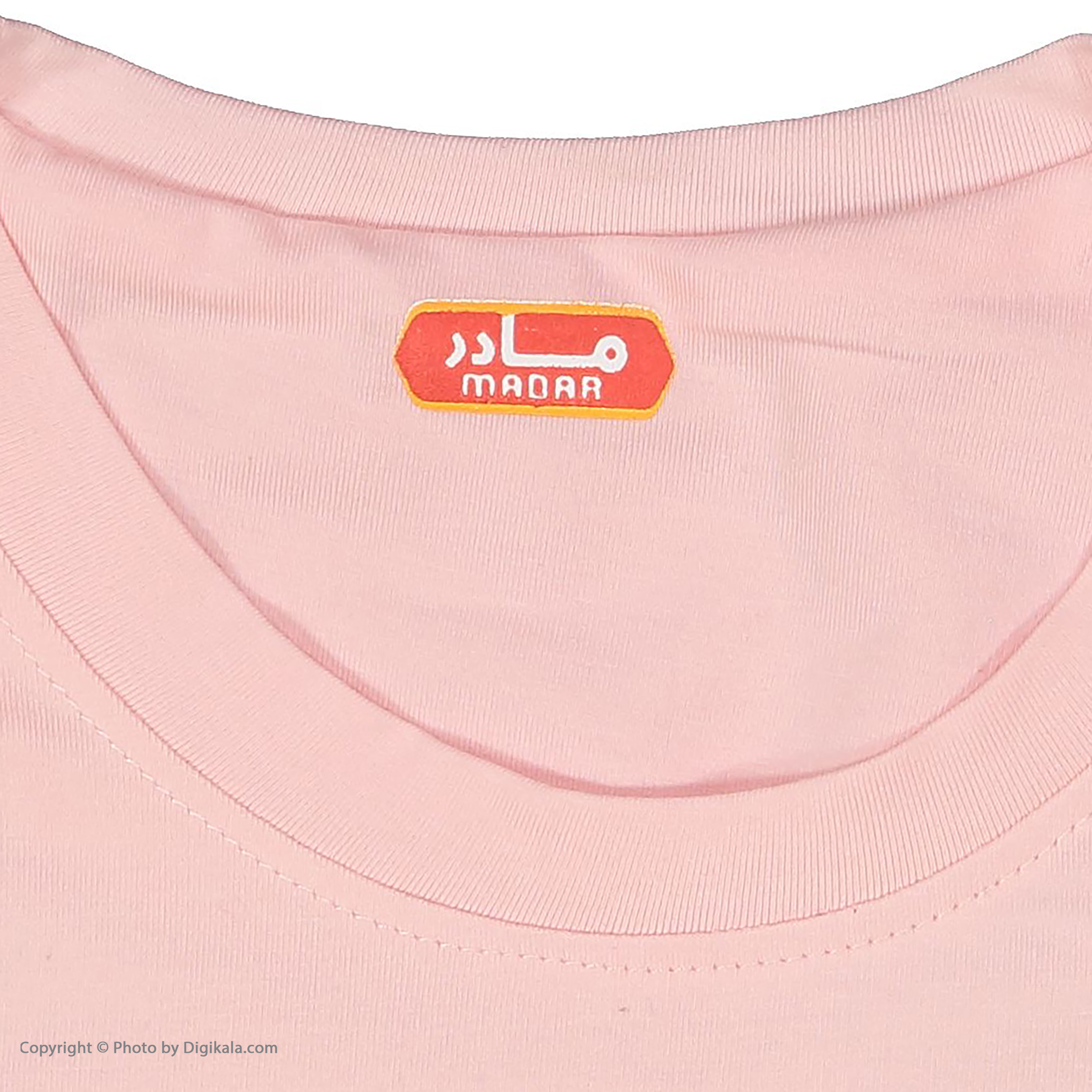 ست تی شرت آستین کوتاه و شلوار دخترانه مادر مدل 427-84 - - 9