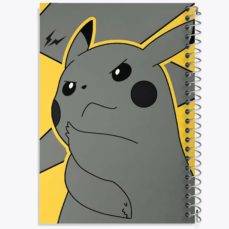 دفتر مشق 50 برگ خندالو طرح انیمه پوکمون کد N3638