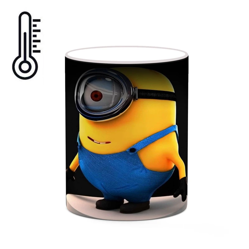 ماگ حرارتی کاکتی طرح minion مینیون مدل mgh42704