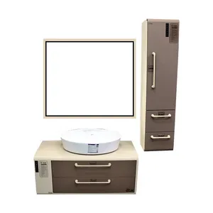 ست کابینت و روشویی مدل شانل به همراه آینه و باکس