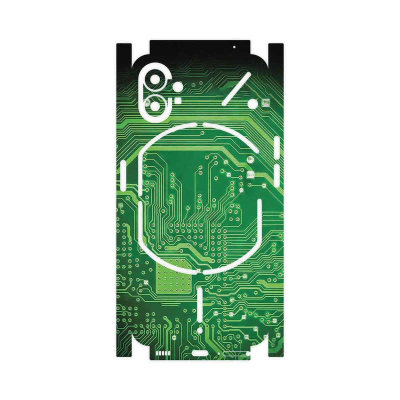 برچسب پوششی ماهوت مدل Green_Printed_Circuit_Board-FullSkin مناسب برای گوشی موبایل ناتینگ Phone 1