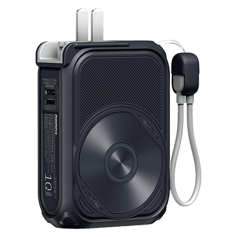 پاوربانک ریمکس مدل MagSafe Wireless Fast Charge PW10K ظرفیت 10000 میلی آمپر ساعت