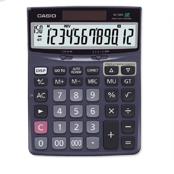 ماشین حساب کاسیو مدل دی جی کد 120