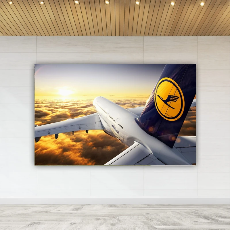 تابلو بوم طرح هواپیما ایربایس مدل SDB864