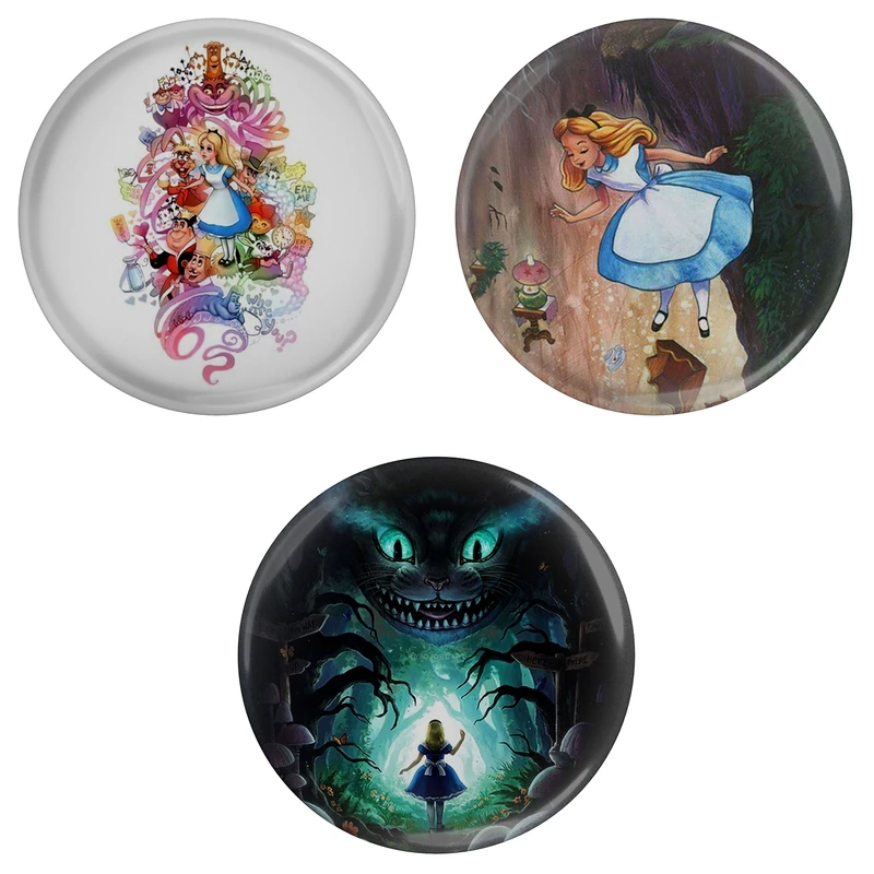 پیکسل مدل S3-5 طرح انیمیشن آلیس در سرزمین عجایب مجموعه 3 عددی