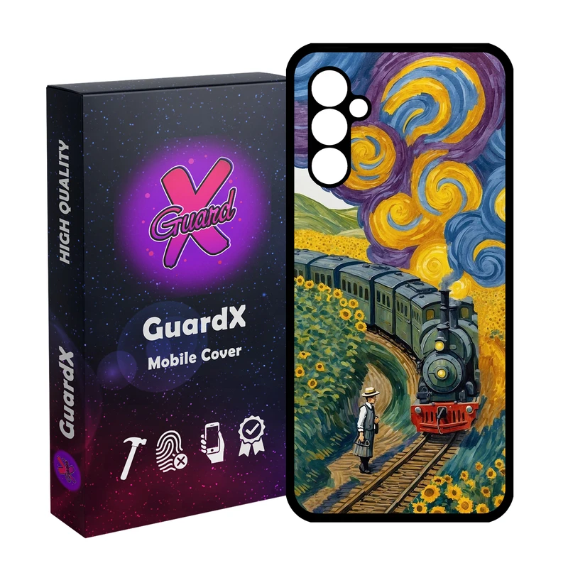 کاور گارد ایکس طرح قطار ونگوگ مدل 10947 مناسب برای گوشی موبایل سامسونگ Galaxy A24/A24 4G/M34 5G