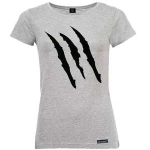 تی شرت آستین کوتاه زنانه 27 مدل Claw Scratch کد MH1312