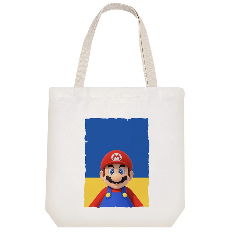 ساک خرید خندالو مدل سوپر ماریو Super Mario کد 3455