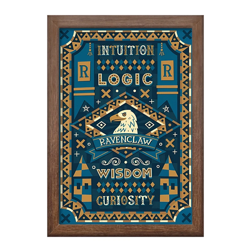 تابلو خندالو طرح ریونکلا هری پاتر کد F4441