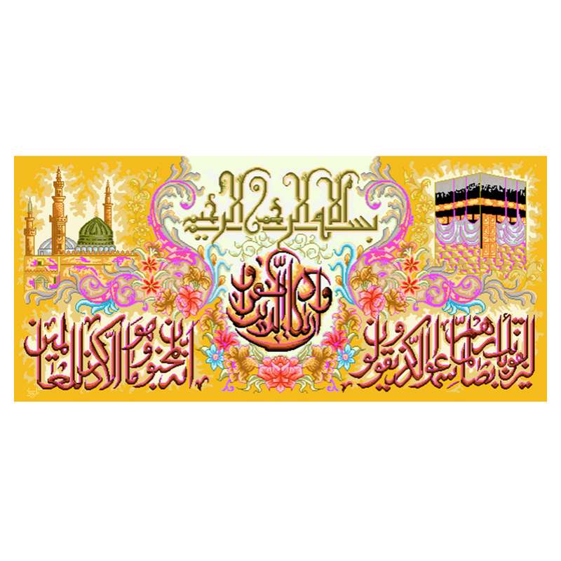 نخ و نقشه تابلوفرش مدل 22189