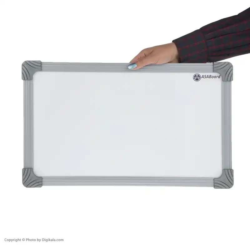 تخته وایت برد مغناطیسی آسا بُرد مدل بتا سایز 50x30 سانتی متر