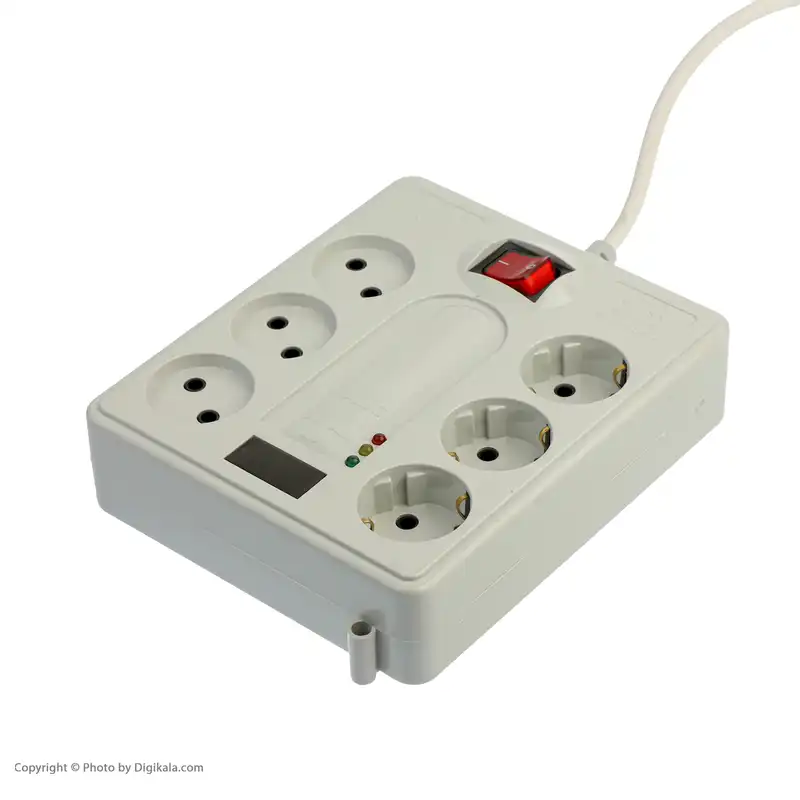 چندراهی برق و محافظ پارت الکتریک کد PE21604