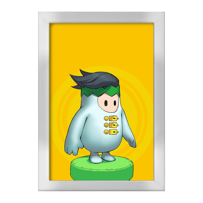 تابلو خندالو طرح بازی فال گایز (Fall Guys) کد 32834