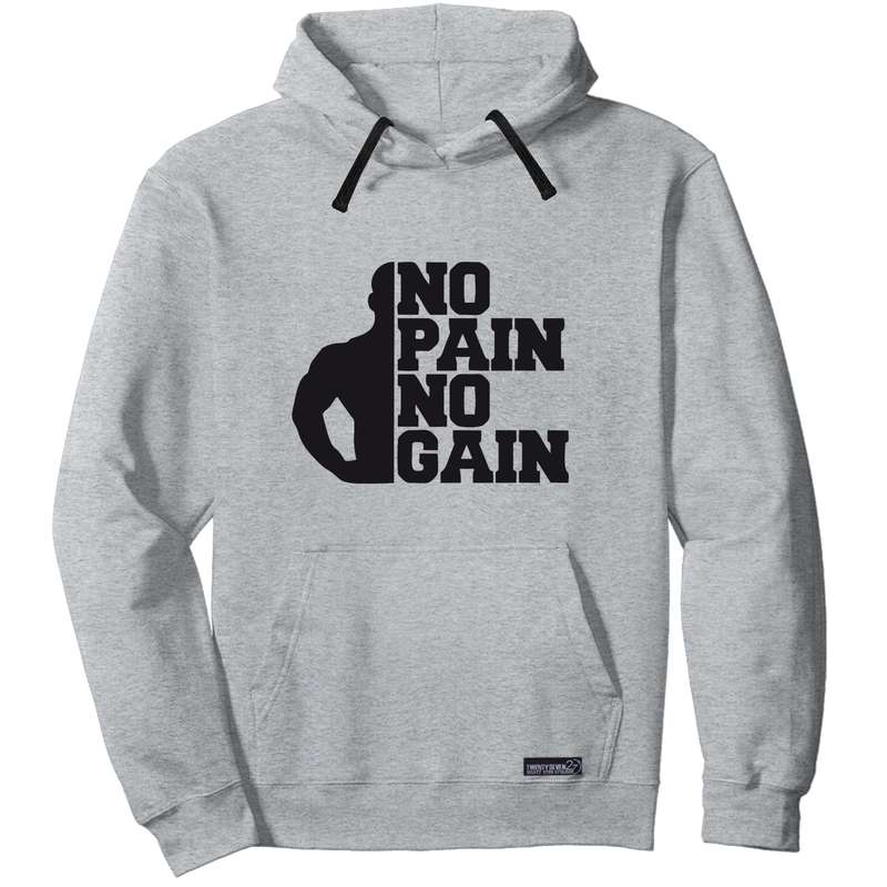 هودی مردانه 27 مدل NO PAIN NO GAIN کد WN548