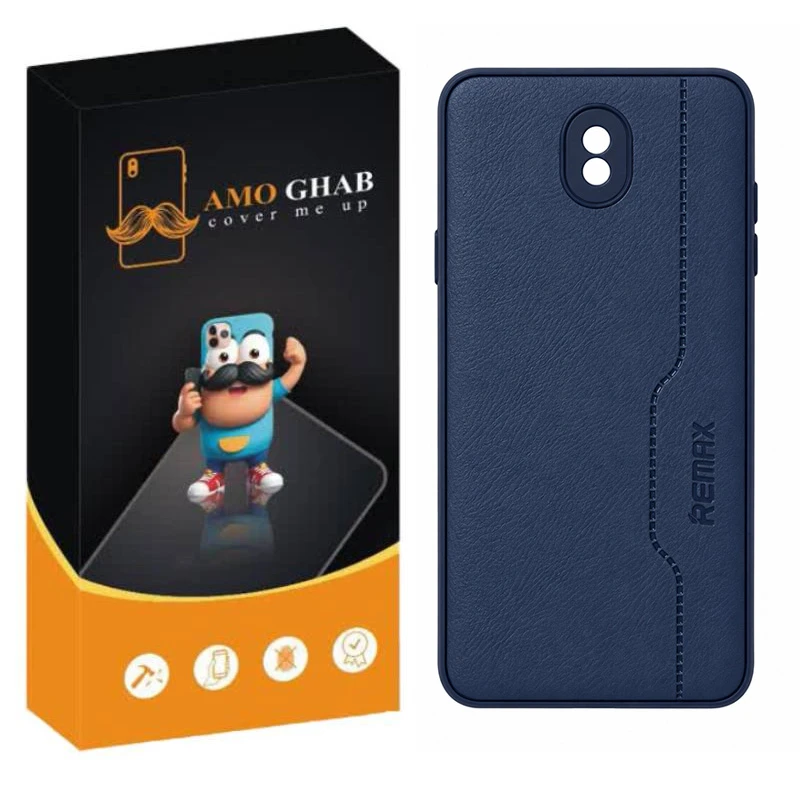 کاور عمو قاب مدل چرم RMX مناسب برای گوشی موبایل سامسونگ Galaxy J7 Pro / J730