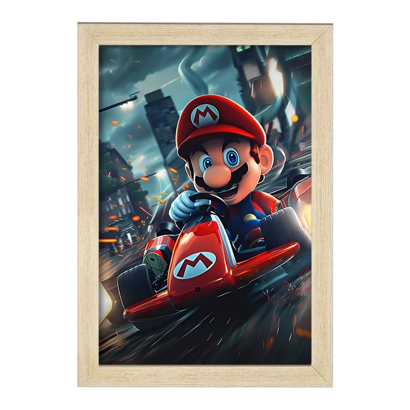 تابلو خندالو مدل سوپر ماریو (Super Mario) کد F12016