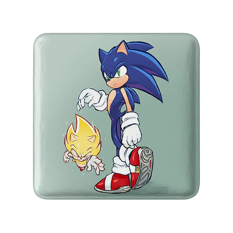 مگنت خندالو طرح سونیک (Sonic) مدل مربعی کد 37042
