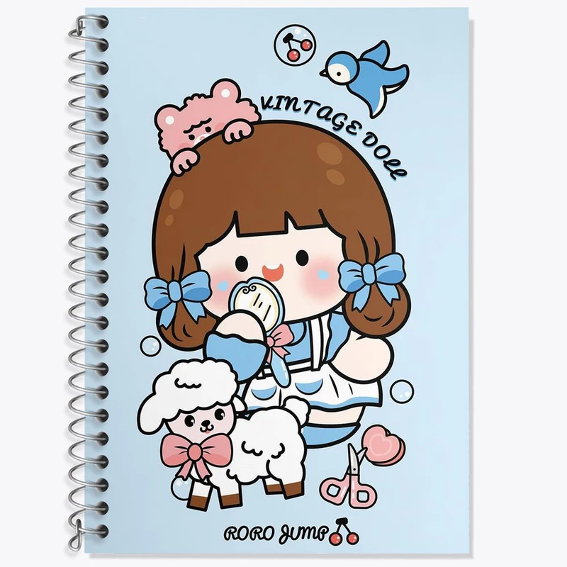 دفتر لغت 50 برگ خندالو مدل رورو جامپ کد 27855