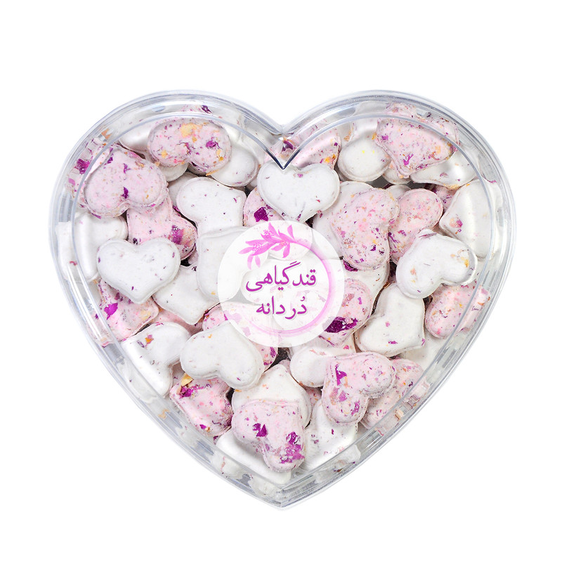 قند گل محمدی در دانه - 200 گرم