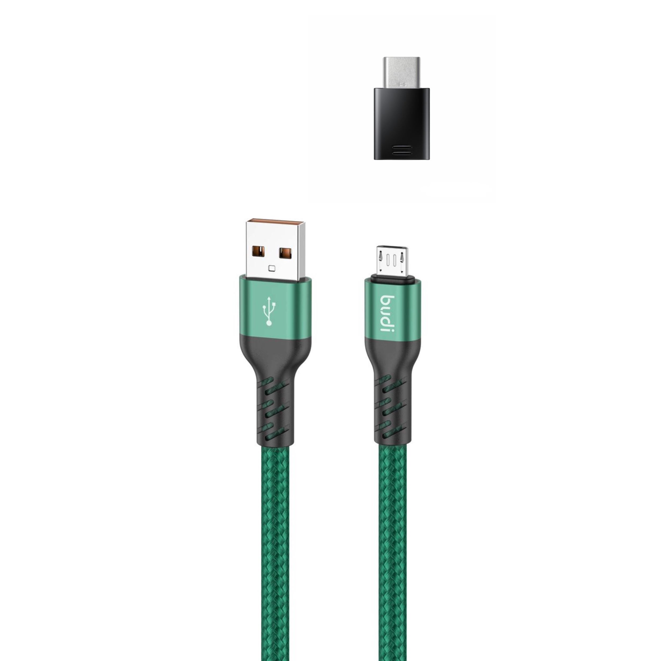 کابل تبدیل USB به USB-C / microUSB بودی مدل DC232M15L طول 1.5 متر 