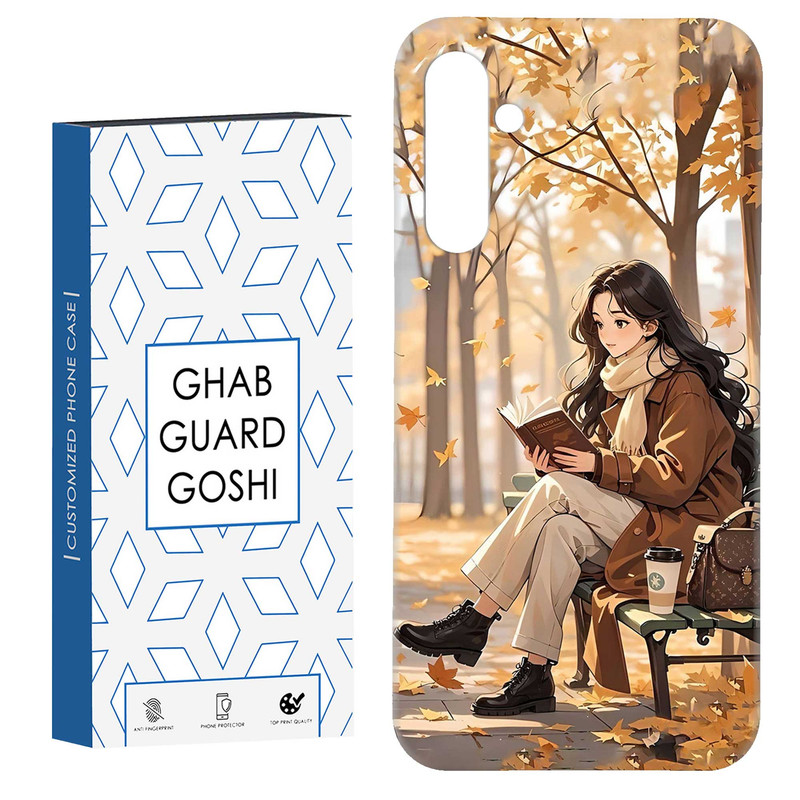 کاور قاب گارد گوشی طرح دختر کتابخوان  کد Dimo-662 مناسب برای گوشی موبایل سامسونگ Galaxy A34 / A34 5g