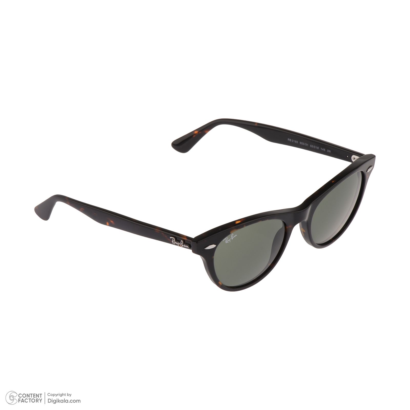 عینک آفتابی ویفرر (Wayfarer) ری بن مدل 0RB2185-902-31 -  - 5