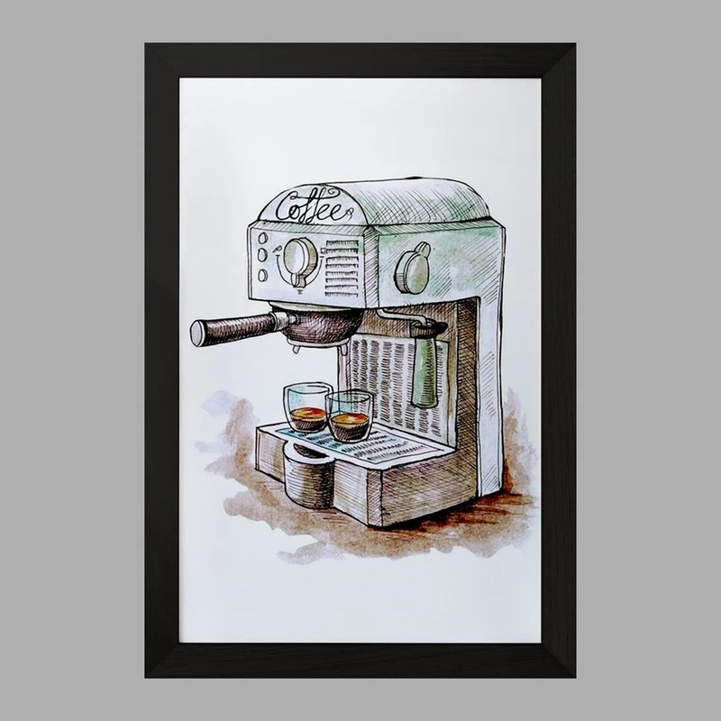 تابلو خندالو مدل دستگاه قهوه ساز کد 27617