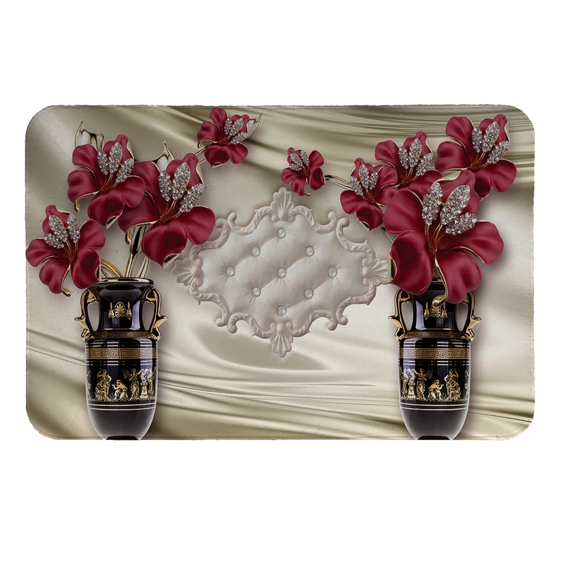 پادری طرح گل کد 6049 سایز 80 × 50 سانتی متر