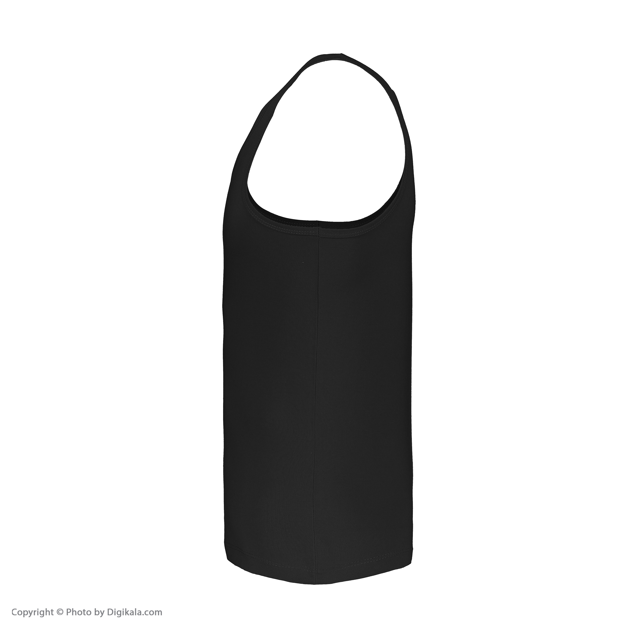 زیرپوش رکابی مردانه برهان تن پوش مدل 17-01 رنگ مشکی