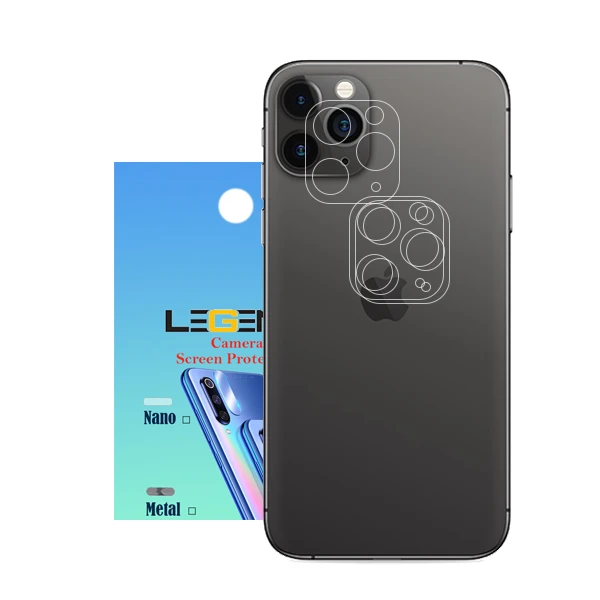 محافظ لنز گوشی موبایل نانو مدل 002 مناسب برای گوشی اپل iphone 11 pro بسته 3 عددی