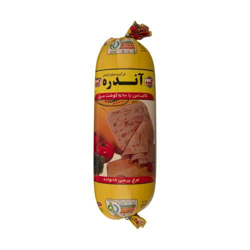 کالباس مرغ پرسی با 90 درصد گوشت مرغ - 500 گرم