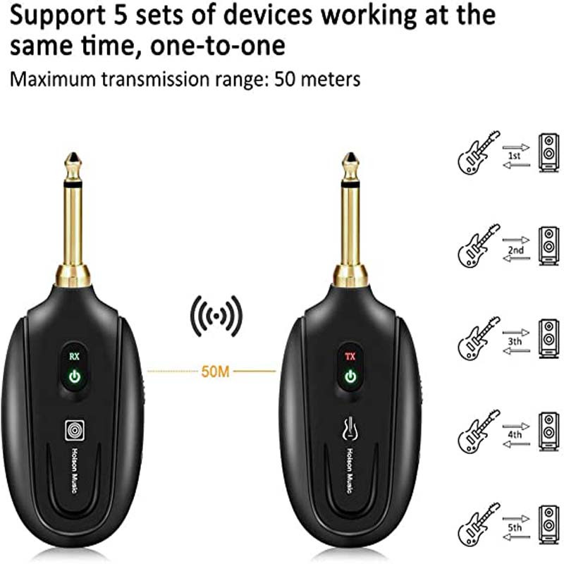 فرستنده و گیرنده وایرلس صدا مدل M7 فرستنده و گیرنده وایرلس صدا مدل M7