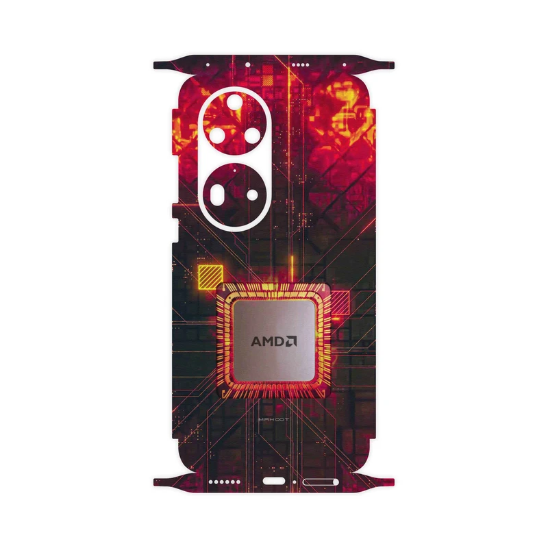 برچسب پوششی ماهوت مدل AMD-Brand-FullSkin مناسب برای گوشی موبایل هوآوی P50 Pro