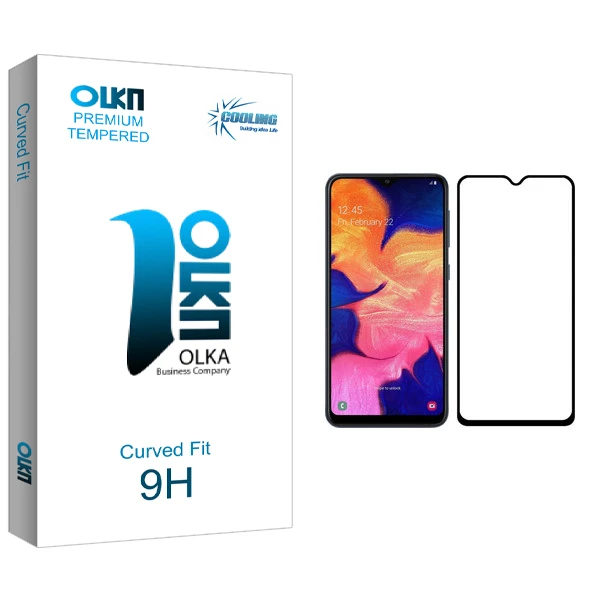 محافظ صفحه نمایش کولینگ مدل Olka glass مناسب برای گوشی موبایل سامسونگ Galaxy A10