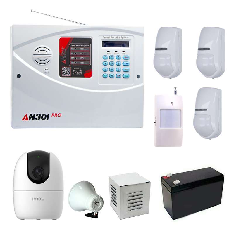 سیستم دزدگیر سیم کارتی آنزو مدل AN301Pro