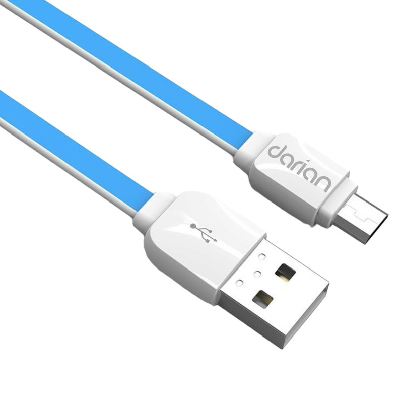 کابل تبدیل USB به microUSB داریان مدل D7 طول 1 متر