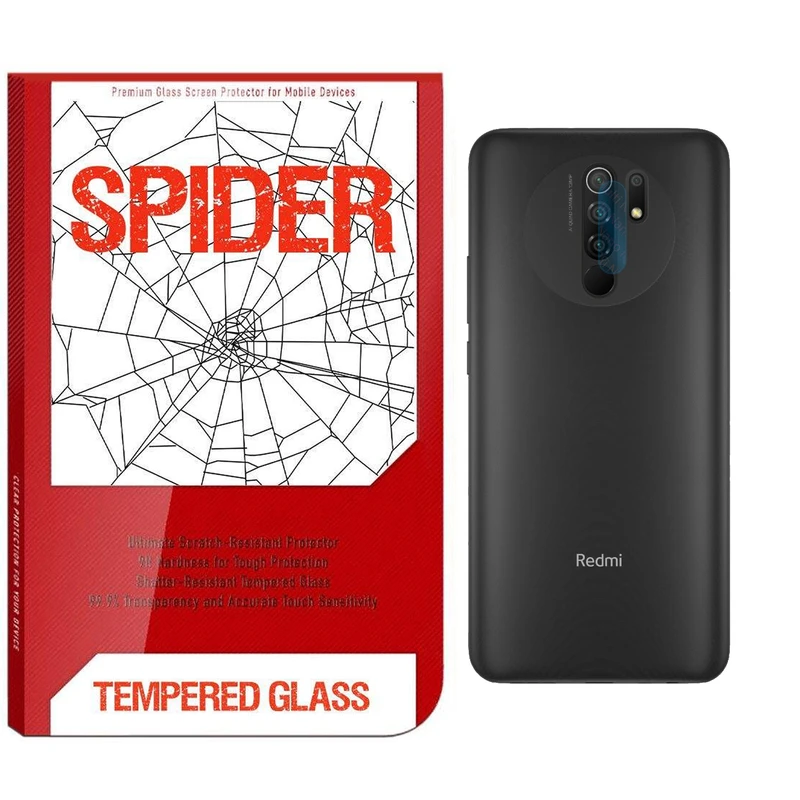محافظ لنز دوربین اسپایدر مدل J-001 مناسب برای گوشی موبایل شیائومی Redmi 9
