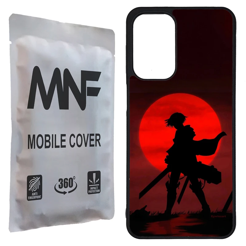 کاور ام ان اف طرح انیمه Attack On Titan کد P-262 مناسب برای گوشی موبایل سامسونگ Galaxy A23 / A23 5G