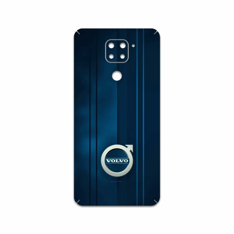 برچسب پوششی ماهوت مدل Volvo مناسب برای گوشی موبایل شیائومی Redmi Note 9