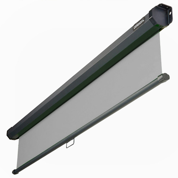 پرده نمایش دستی سلکسون مدل CSB200M سایز 200x200 سانتی متر